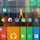Illustration for article titled Android Win8 Tiles colorful Homescreen